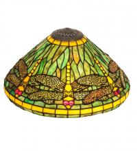 Meyda Tiffany 193971 - 16"W Tiffany Dragonfly Shade