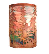 Meyda Tiffany 19735 - 12" Wide Tall Pines Wall Sconce