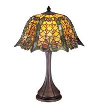 Meyda Tiffany 19876 - 21"H Duffner & Kimberly Shell & Diamond Table Lamp