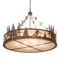 Meyda Tiffany 203683 - 48" Wide Alpine Inverted Pendant