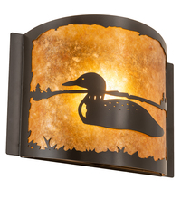 Meyda Tiffany 204456 - 12" Wide Loon Left Wall Sconce