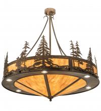 Meyda Tiffany 204728 - 40" Wide Tall Pines Inverted Pendant