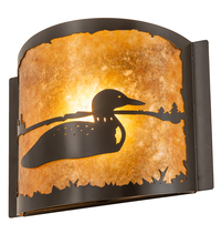 Meyda Tiffany 211045 - 12" Wide Loon Right Wall Sconce