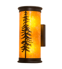 Meyda Tiffany 213430 - 6" Wide Tall Pines Wall Sconce