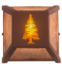 Meyda Tiffany 213699 - 7" Wide Tall Pines Wall Sconce