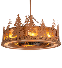 Meyda Tiffany 213837 - 45" Wide Tall Pines Chandel-Air