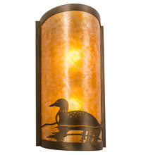 Meyda Tiffany 214484 - 9" Wide Loon Wall Sconce