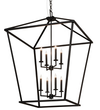 Meyda Tiffany 215229 - 36" Square Kitzi Tapered Pendant