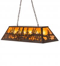 Meyda Tiffany 217916 - 48" Long Tall Pines Oblong Pendant