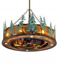 Meyda Tiffany 222081 - 45" Wide Tall Pines Chandel-Air