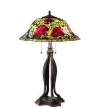 Meyda Tiffany 228817 - 30" High Tiffany Rosebush Table Lamp