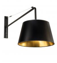 Meyda Tiffany 229057 - 20" Wide Cilindro Tapered Swing Arm Wall Sconce