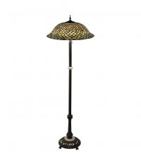 Meyda Tiffany 229070 - 62" High Tiffany Fishscale Floor Lamp