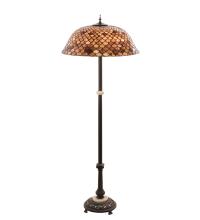 Meyda Tiffany 230384 - 62" High Fishscale Floor Lamp