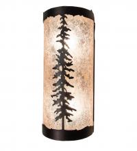 Meyda Tiffany 231470 - 5" Wide Tall Pines Wall Sconce