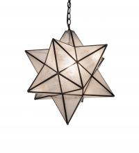 Meyda Tiffany 231949 - 18" Wide Moravian Star Pendant