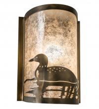 Meyda Tiffany 235600 - 8" Wide Loon Left Wall Sconce