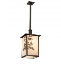 Meyda Tiffany 236275 - 12" Square Hyde Park Bambuseae Pendant