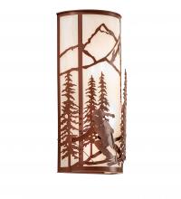 Meyda Tiffany 238690 - 8" Wide Alpine Wall Sconce