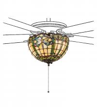 Meyda Tiffany 240007 - 12" Wide Tiffany Dragonfly Fan Light