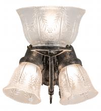 Meyda Tiffany 240031 - 15" Wide Revival Gas & Electric 3 Light Wall Sconce