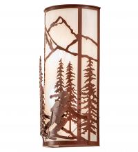 Meyda Tiffany 240975 - 8" Wide Alpine Wall Sconce