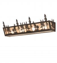 Meyda Tiffany 247190 - 30" Wide Tall Pines Vanity Light