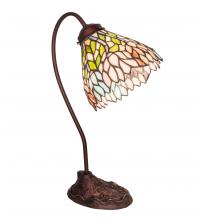 Meyda Tiffany 247791 - 18" High Wisteria Desk Lamp