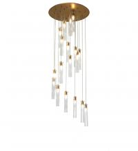 Meyda Tiffany 248697 - 36" Wide Cilindro 18 Light Cascading Pendant