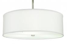 Meyda Tiffany 250070 - 24" Wide Cilindro White Trilam Textrene Pendant