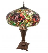 Meyda Tiffany 253024 - 26" High Tiffany Peony Table Lamp