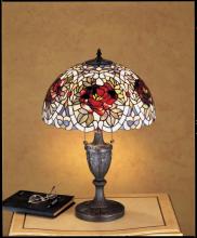 Meyda Tiffany 26674 - 24" High Renaissance Rose Table Lamp