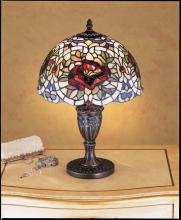 Meyda Tiffany 26675 - 18" High Renaissance Rose Accent Lamp