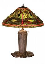 Meyda Tiffany 26680 - 25"H Tiffany Dragonfly Table Lamp