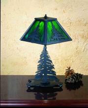 Meyda Tiffany 27107 - 14" High Tall Pines Accent Lamp