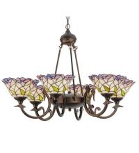 Meyda Tiffany 27398 - 33"W Daffodil Bell 6 LT Chandelier