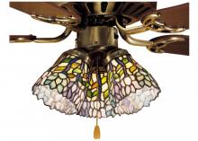 Meyda Tiffany 27476 - 4"W Wisteria Fan Light Shade