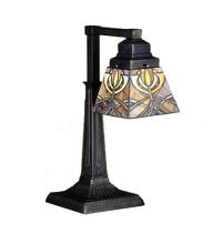 Meyda Tiffany 27636 - 20"H Glasgow Bungalow Desk Lamp