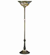 Meyda Tiffany 31122 - 68"H Tiffany Rosebush Torchiere