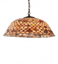 Meyda Tiffany 31160 - 24" Wide Tiffany Fishscale Pendant