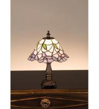 Meyda Tiffany 31194 - 12" High Daffodil Bell Mini Lamp