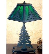 Meyda Tiffany 31401 - 21"H Tall Pines Table Lamp