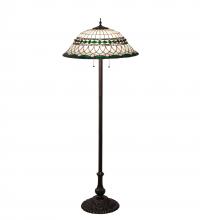 Meyda Tiffany 31975 - 62" High Tiffany Roman Floor Lamp