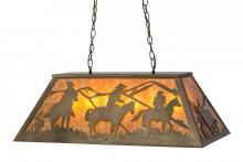 Meyda Tiffany 32326 - 33"L Rustlers Oblong Pendant