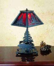 Meyda Tiffany 32477 - 15.5"H Lone Moose Accent Lamp