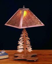 Meyda Tiffany 32506 - 21"H Tall Pines Table Lamp