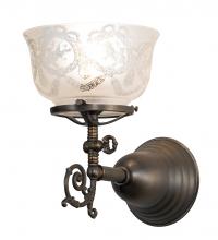 Meyda Tiffany 36615 - 7" Wide Revival Gas & Electric Wall Sconce