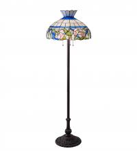 Meyda Tiffany 37718 - 62" High Rose Vine Floor Lamp