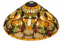 Meyda Tiffany 48547 - 20" Wide Jeweled Grape Shade