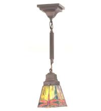 Meyda Tiffany 49100 - 5"Sq Prairie Dragonfly Mini Pendant.609